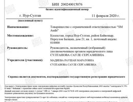 Свидетельство о гос.регистрации